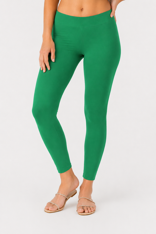 Miss Diya Ankle Length Western Wear Legging For Women's, Bottle Green 005