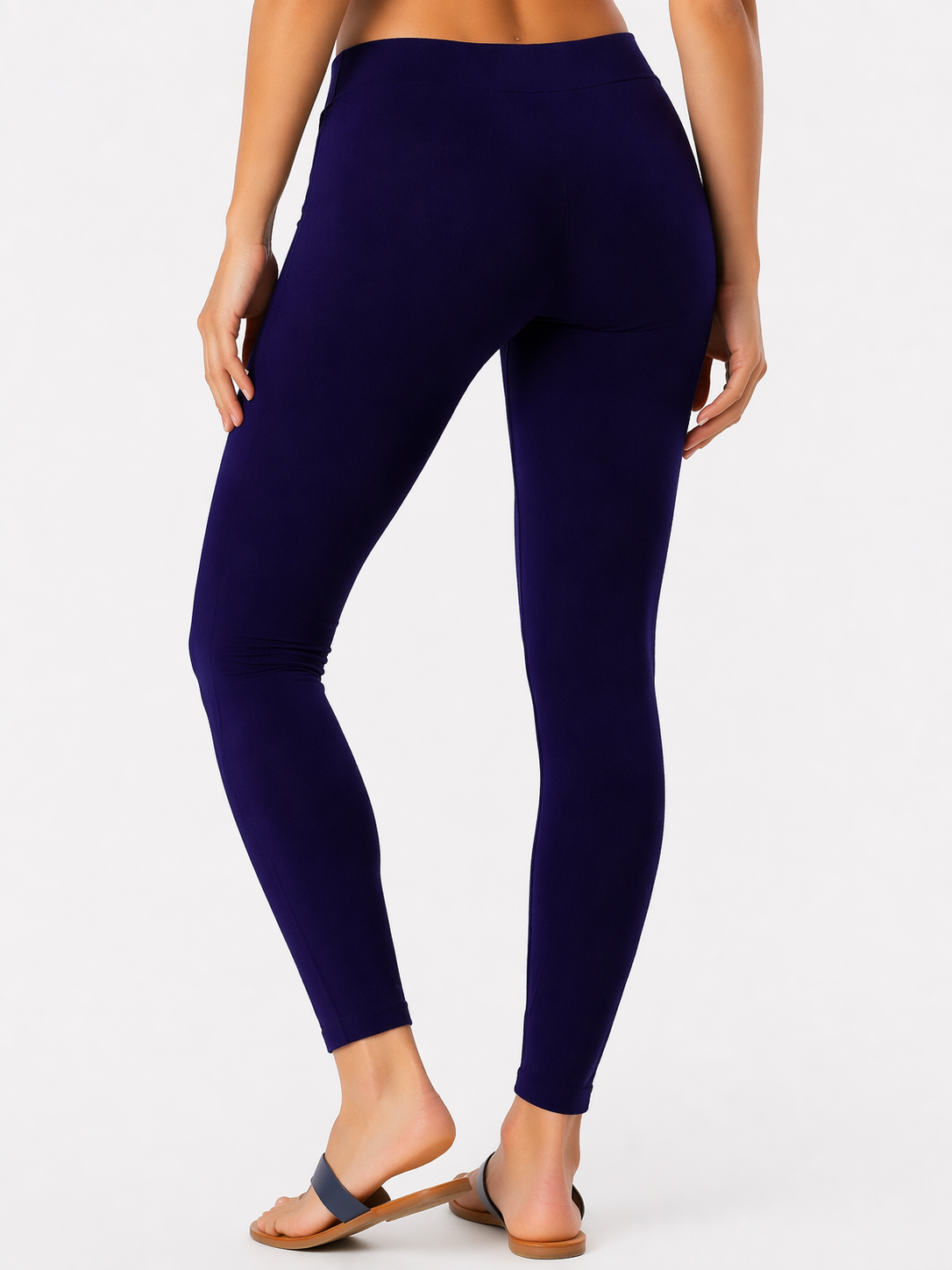 Miss Diya Ankle Length Western Wear Legging For Women's, Navy Blue 006