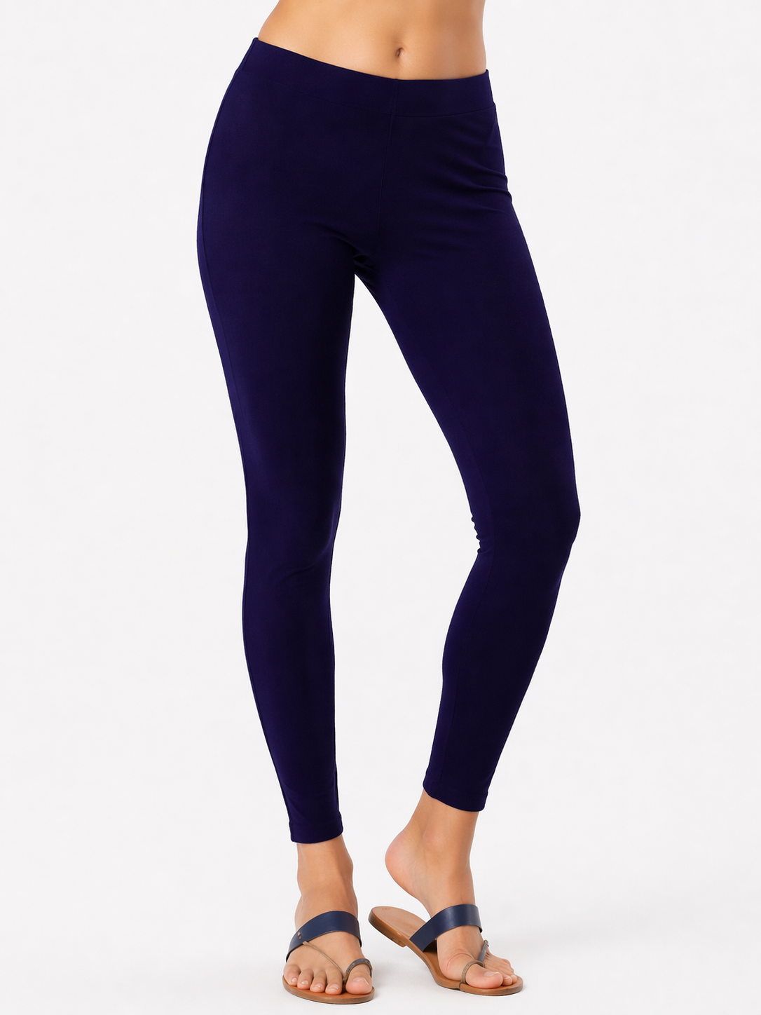 Miss Diya Ankle Length Western Wear Legging For Women's, Navy Blue 006