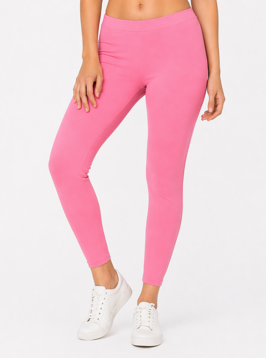 Miss Diya Ankle Length Western Wear Legging For Women's, Baby Pink 007