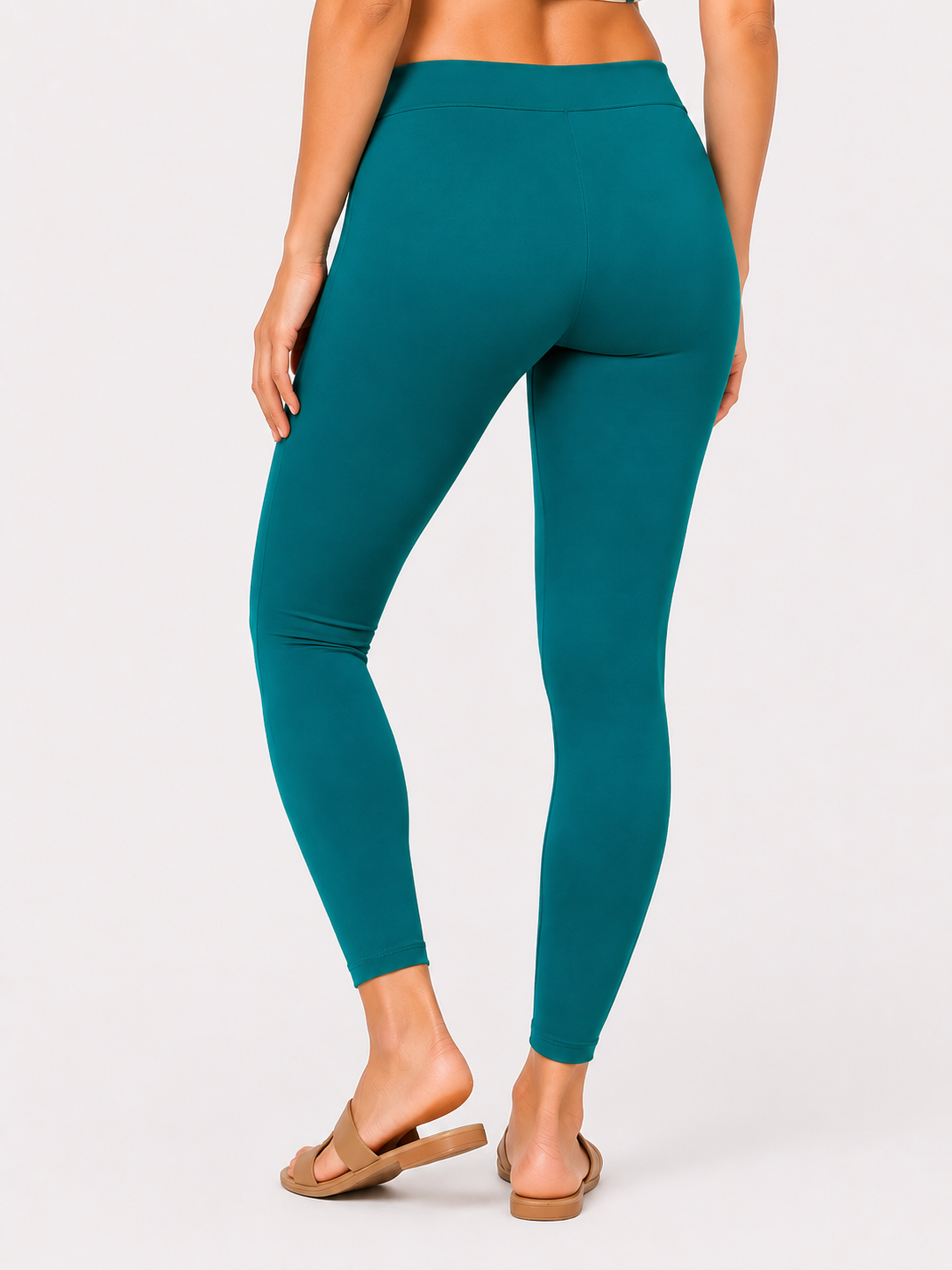 Miss Diya Ankle Length Western Wear Legging For Women's, Sea Green 008