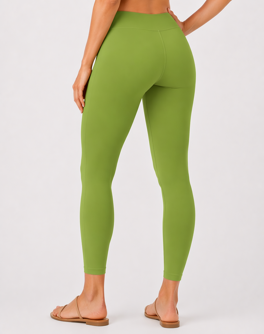 Miss Diya Ankle Length Western Wear Legging For Women's, Mehendi Green 018