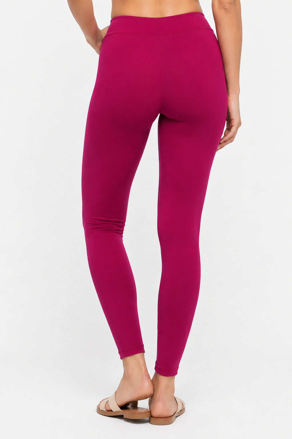 Miss Diya Ankle Length Western Wear Legging For Women's, Deep Pink 019