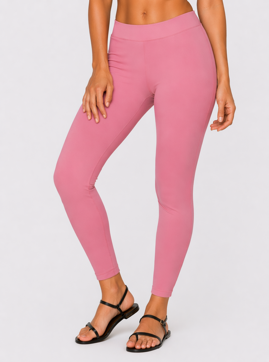 Miss Diya Ankle Length Western Wear Legging For Women's, Pastel Pink 022