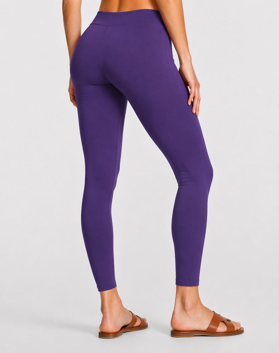 Miss Diya Ankle Length Western Wear Legging For Women's, Purple, 029