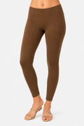 Miss Diya Ankle Length Western Wear Legging For Women's, Chocolate Brown, 033