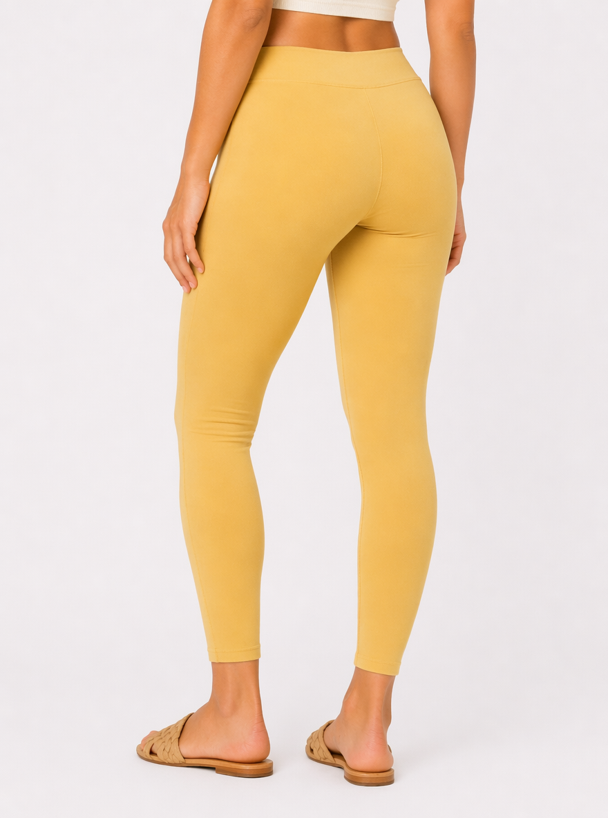 Miss Diya Ankle Length Western Wear Women's Legging, Camel Brown/Tan, 038