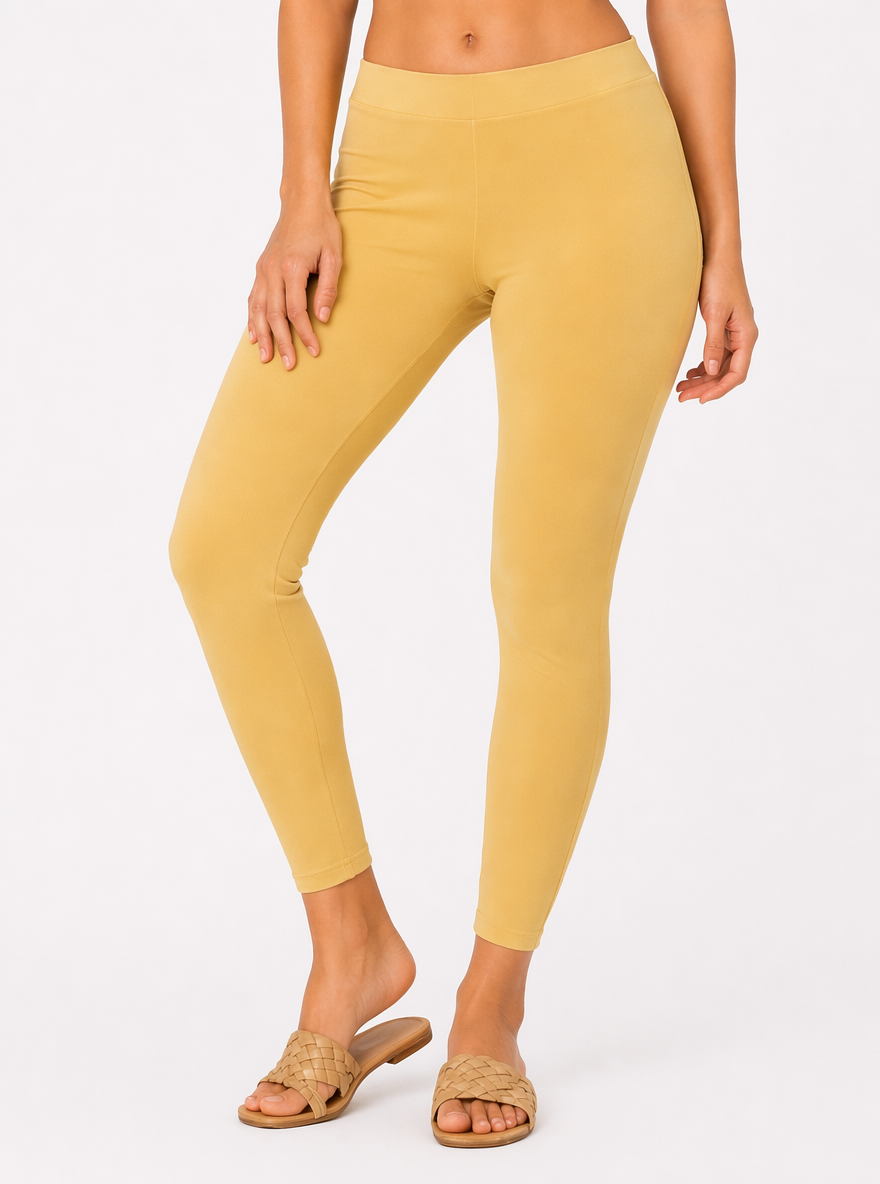 Miss Diya Ankle Length Western Wear Women's Legging, Camel Brown/Tan, 038