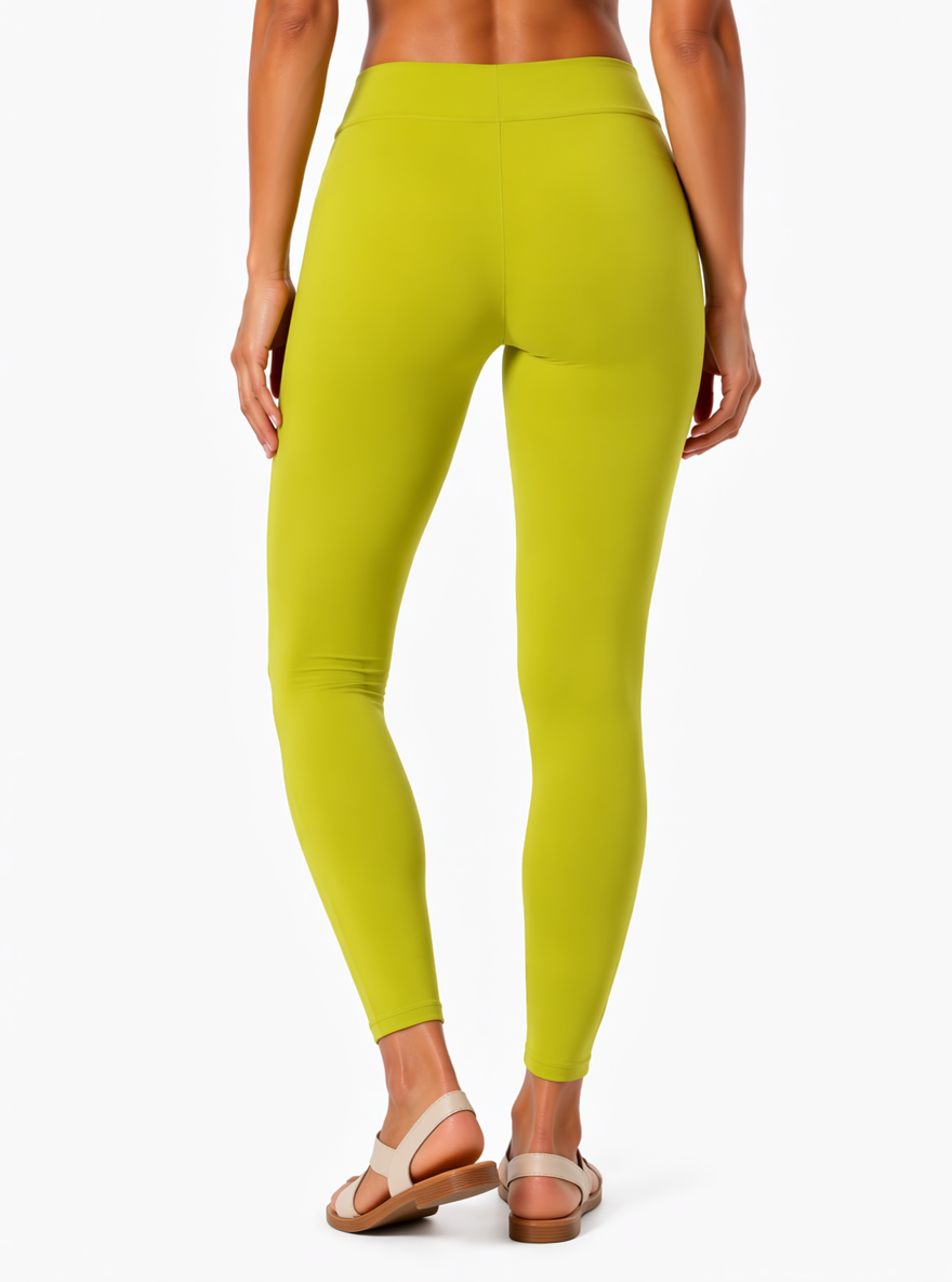 Miss Diya Ankle Length Western Wear Wonen's Legging, Pista Green, 043