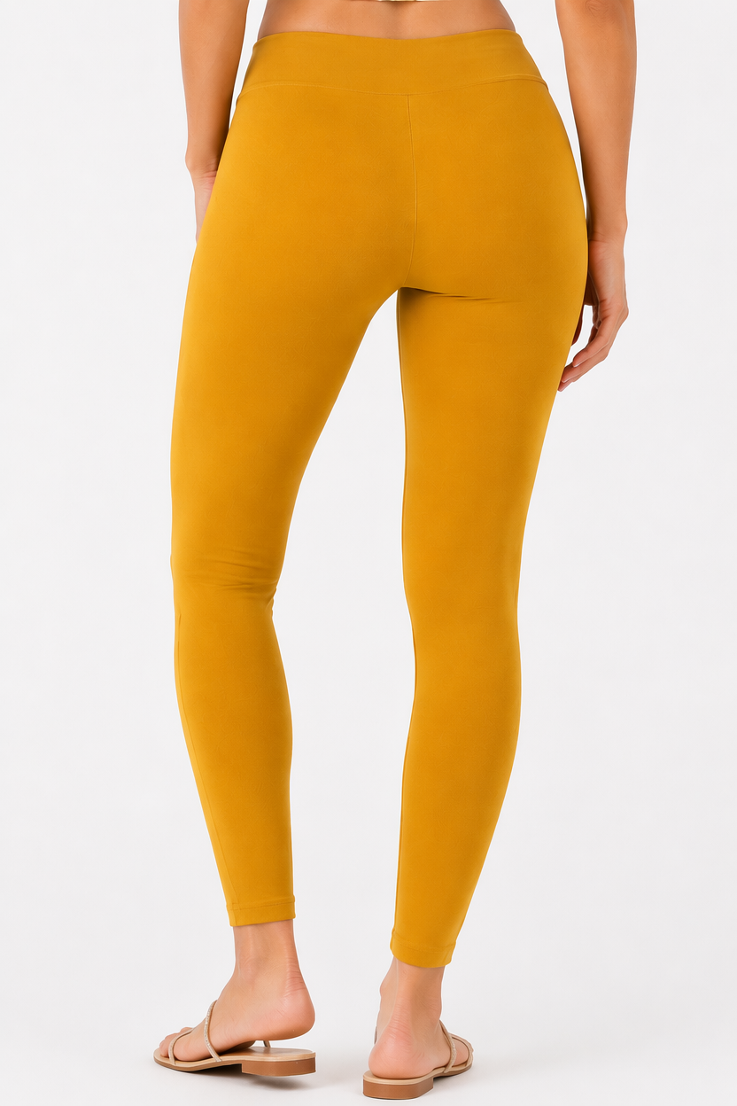 Miss Diya Ankle Length Western Wear Women's Legging, Peach, 048