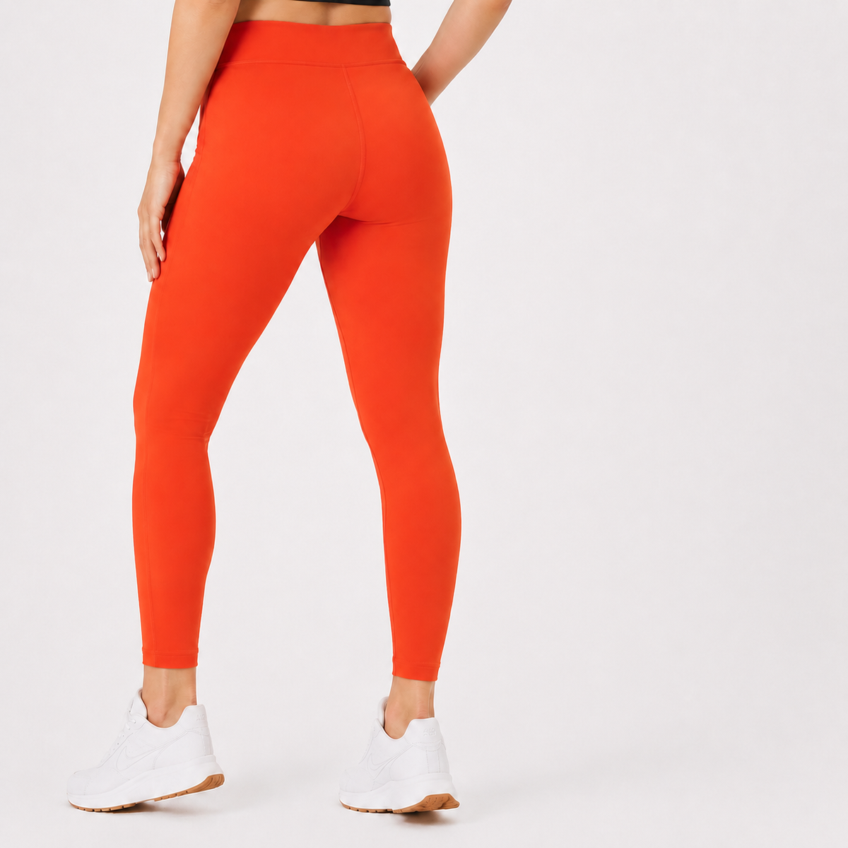 Miss Diya Ankle Length Western Wear Women's Legging, Orange Red, 055