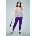 Miss Diya Ankle Length Western Wear Legging For Women's, Purple, 029